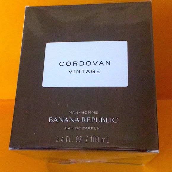 Banana Republic Cordovan Vintage Cologne EDP Men Eau de Parfum Sealed 100 mL New - Picture 2 of 7